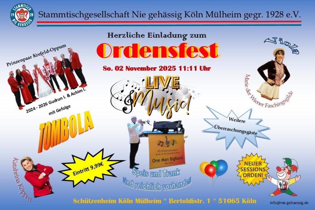 Ordensfest 2025